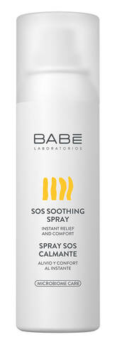 Babe Laboratorios Body Заспокійливий SOS-спрей для подразненої й атопічної шкіри 125 мл 1 флакон