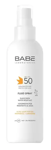 Флюїд-спрей для тіла сонцезахисний водостійкий з SPF50