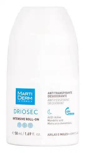 MartiDerm Driosec Інтенсив дезодорант нічний для контролю надмірної пітливості 50 мл 1 банка