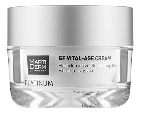 MartiDerm Platinum GF Вітал-Ейдж крем для сухої шкіри 50 мл 1 банка