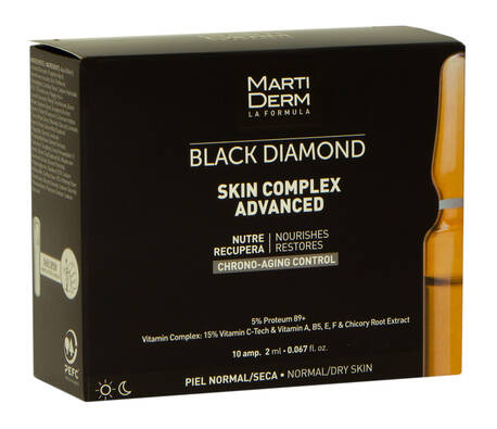 MartiDerm Black Diamond Скін Комплекс Адвансд ампули для обличчя 2 мл 10 ампул