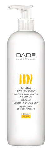 Babe Laboratorios Body Лосьйон відновлюючий для сухої та атопічної шкіри з 10% сечовини 500 мл 1 флакон