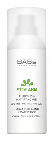 Babe Laboratorios STOP AKN Тонік для жирної та проблемної шкіри, що звужує пори 250 мл 1 банка