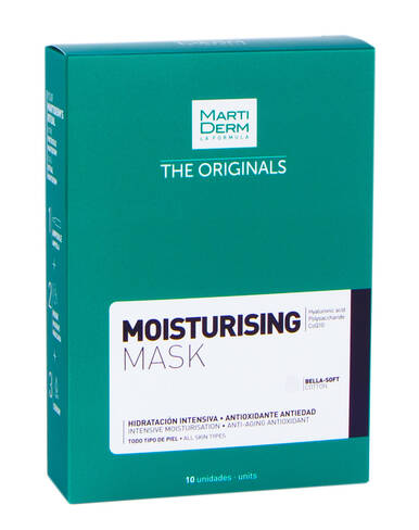 MartiDerm The Originals Зволожувальна маска для обличчя для всіх типів шкіри 25 мл 10 шт