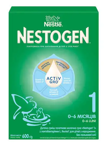 Nestogen 1 Суха молочна суміш з народження 600 г 1 коробка