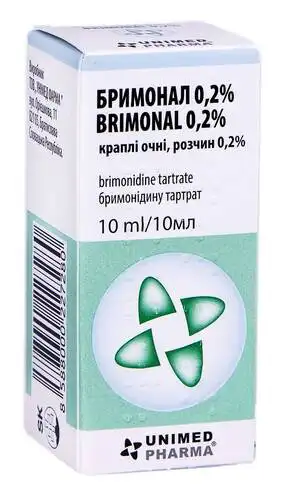 Бримонал краплі очні 0,2 % 10 мл 1 флакон