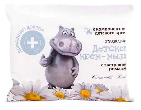 Домашній Доктор Крем-мило дитяче з екстрактом Ромашки 70 г 1 шт