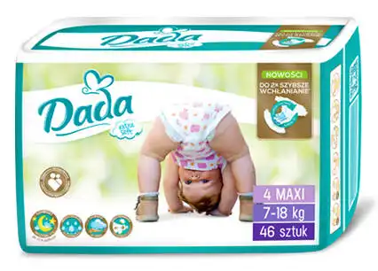 Dada Extra Soft 4 Maxi Підгузки дитячі 7-18 кг 46 шт