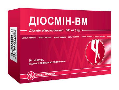 Діосмін-ВМ таблетки 30 шт