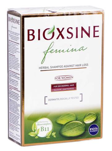 Bioxsine Femina Шампунь проти випадіння для сухого та нормального волосся 300 мл 1 флакон