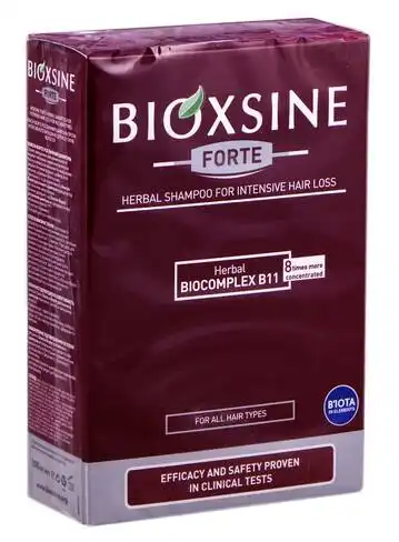 Bioxsine Forte Шампунь проти інтенсивного випадіння для всіх типів волосся 300 мл 1 флакон