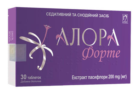 Алора Форте таблетки 200 мг 30 шт