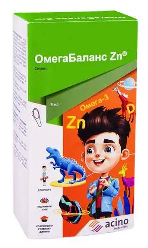 ОмегаБаланс Zn сироп 20 ложок