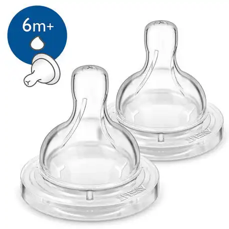 Avent Philips Anti-colic Соска для густої їжі з 6 місяців SCF636/27 2 шт