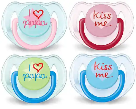 Avent Philips Classic Пустушка I love 6-18 місяців SCF172/70 2 шт