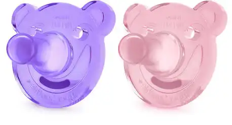 Avent Philips Пустушка Soothie для дівчаток з 3 місяців SCF194/05 2 шт