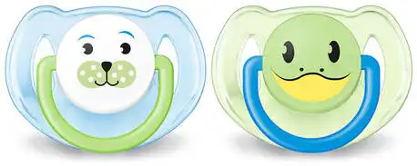 Avent Philips Classic Пустушка для хлопчиків Кролик Трумен і його друзі 6-18 місяців SCF182/14 2 шт