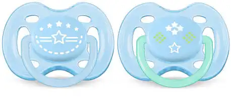 Avent Philips Пустушка Freeflow для хлопчиків 0-6 місяців SCF172/01 2 шт