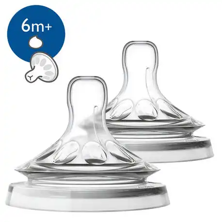 Avent Philips Natural Соска для густої їжі з 6 місяців SCF046/27 2 шт