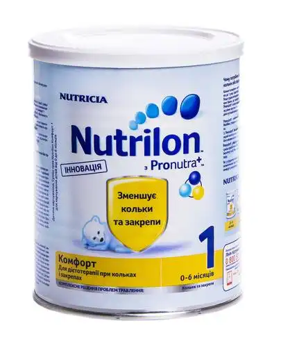Nutrilon Комфорт 1 Суміш молочна 0-6 місяців 400 г 1 банка