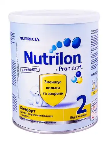 Nutrilon Комфорт 2 Суміш молочна 6-12 місяців 400 г 1 банка