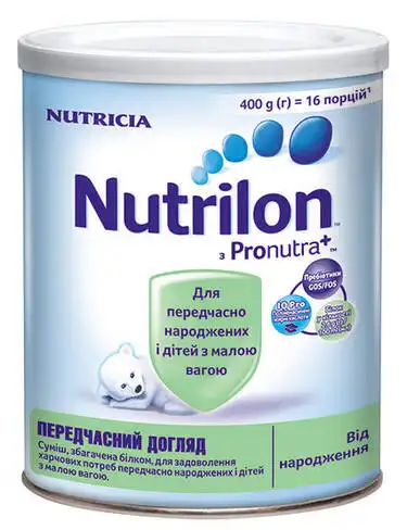 Nutrilon Передчасний догляд Суміш молочна від народження 400 г 1 банка