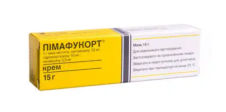 Пімафукорт крем 15 г/0,5 г 1 туба