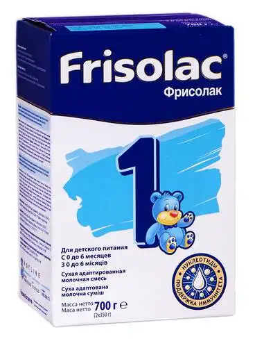 Friso 1 Фрісолак Суміш молочна з 0 до 6 місяців 700 г 1 коробка