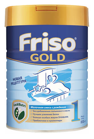 Friso Gold 1 LockNutri Суміш молочна від 0 до 6 місяців 800 г 1 банка