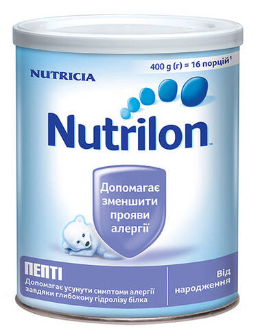 Nutrilon Пепті Суміш молочна від народження 400 г 1 банка