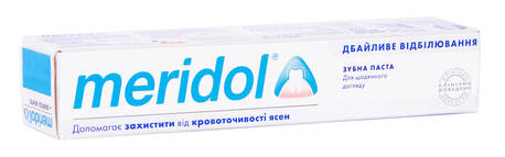 Meridol Зубна паста Дбайливе відбілювання 75 мл 1 туба
