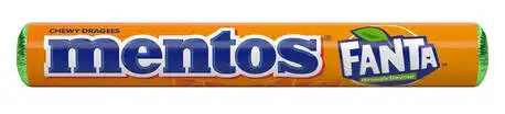 Mentos Драже жувальне Фанта 37,5 г 1 шт