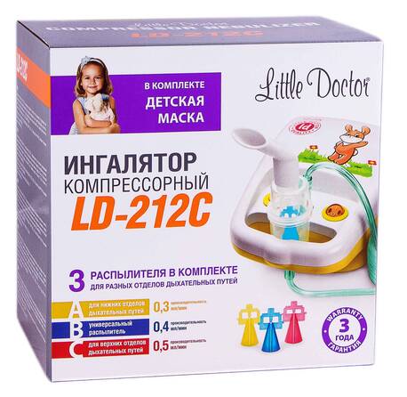 Little Doctor LD-212С Інгалятор компресорний 1 шт loading=