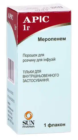 Аріс порошок для інфузій 1 г 1 флакон
