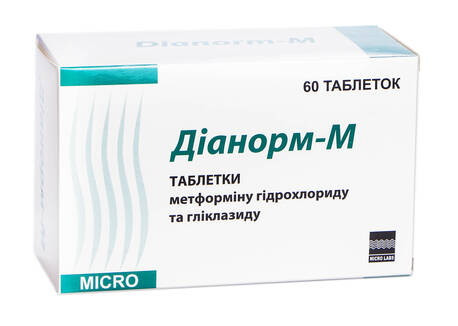 Діанорм-М таблетки 60 шт