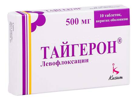 Тайгерон таблетки 500 мг 10 шт