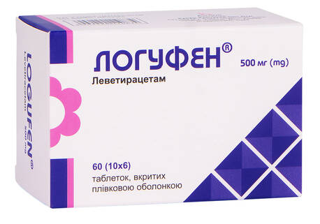 Логуфен таблетки 500 мг 60 шт