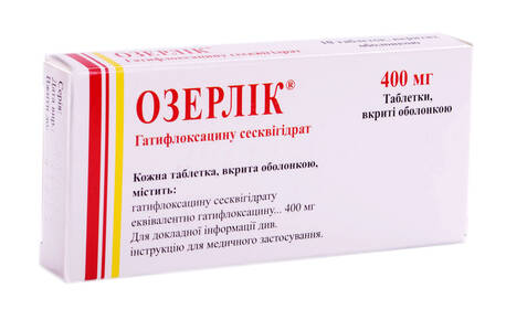 Озерлік таблетки 400 мг 10 шт