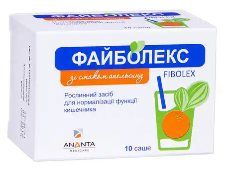 Файболекс зі смаком апельсину порошок 10 саше