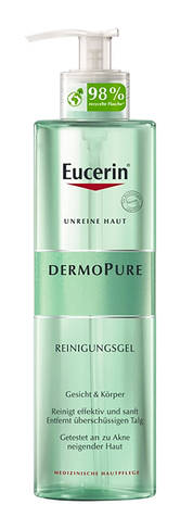 Eucerin DermoPure Гель очищуючий для обличчя та тіла для проблемної шкіри 400 мл 1 флакон
