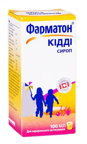 Фарматон кідді сироп 100 мл 1 флакон