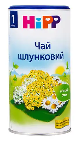 HiPP Чай шлунковий з 1 місяця 200 г 1 банка
