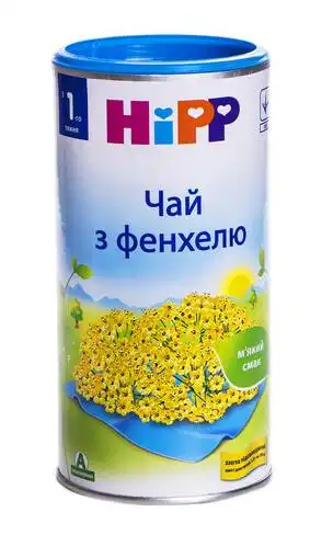 HiPP Чай з фенхелю з 1-го тижня 200 г 1 банка