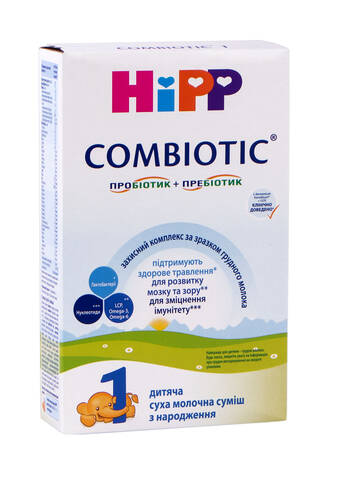 HiPP Combiotic 1 Дитяча суха молочна суміш з народження 300 г 1 шт