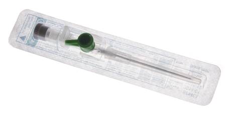 Medicare Канюля внутрішньовенна з ін'єкційним клапаном 18G 1,3x45 мм зелений 1 шт