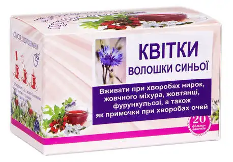 Фіточай Волошки синьої квітки 20 шт