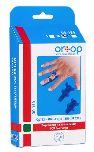 Ortop ОО-150 Ортез-шина для пальців руки розмір M (7 см) 1 шт
