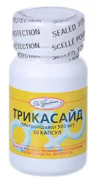 Трикасайд капсули 500 мг 30 шт