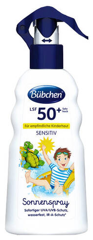 Bubchen Sensitive Спрей сонцезахисний SPF-50+ 200 мл 1 флакон