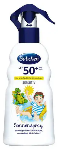 Bubchen Sensitive Спрей сонцезахисний SPF-50+ 200 мл 1 флакон